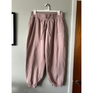 Nike Sweatpants Jogger Blush Pink Athleisure Women Size XL